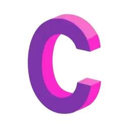 Free 3d Letter C Icon