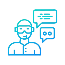 Free AI Agent Chatbot Icon