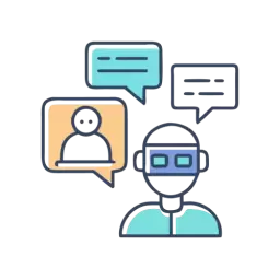 Free AI Agent Chatbot Symbol
