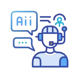 Free AI Agent Speech Icon