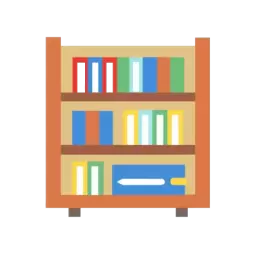 Free Bookshelf Icon