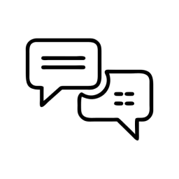 Free Bubbles Chat Symbol