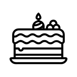 Free Cake SVG Icon