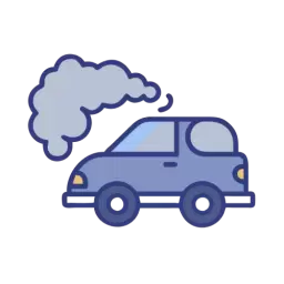 Free Car Emission Vector free download