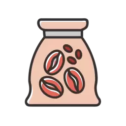 Free Coffee Bag Symbol