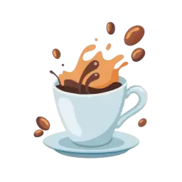 Free Coffee Spill Vector