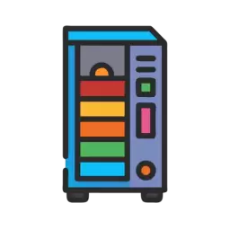 Free Colored Computer Case Symbol