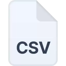 Free CSV File Format Icon