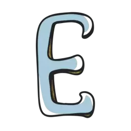Free E Letter Icon