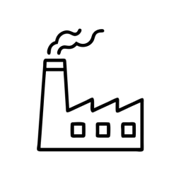 Free Factory Smoke Icon