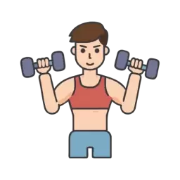 Free Fitness Trainer Symbol