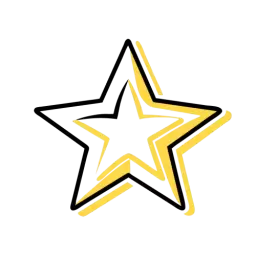 Free Hand Drawn Star