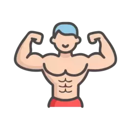 Free Man Muscular Icon