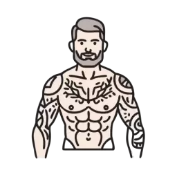 Free Muscular Man Icon