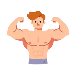 Free Muscular Man Symbol