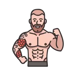 Free Muscular Man Symbol