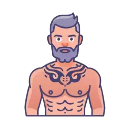 Free Muscular Man Vector