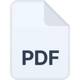 Free PDF File Format Icon