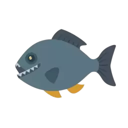 Free Piranha Symbol