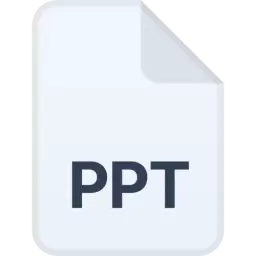 Free PPT File Format Icon