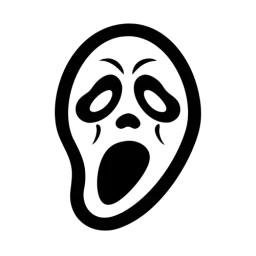 Free Scary Face Icon