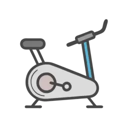 Free Stationary Bike Symbol