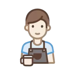 Free SVG Barista Icon