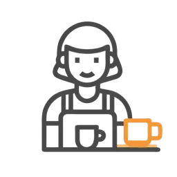Free SVG Barista Vector