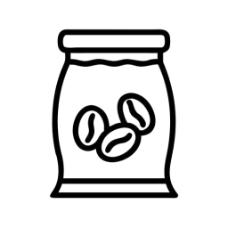 Free SVG Coffee Bag Icon