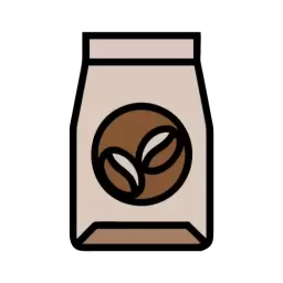 Free SVG Coffee Bag Symbol