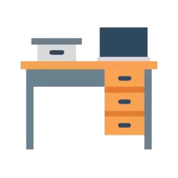 Free SVG Desk Icon