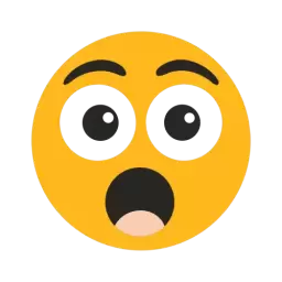 Free SVG Frightened Symbol