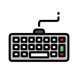 Free SVG Keyboard Vector