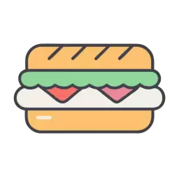 Free SVG Sandwich Vector