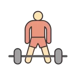 Free SVG Weightlifting Symbol