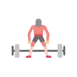Free SVG Weightlifting Vector