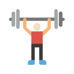 Free Weightlifting Icon