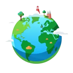Free World Emblem Symbol