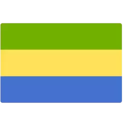Gabon Country Flag