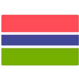 Gambia Country Flag