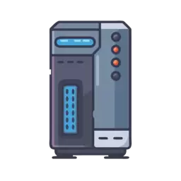 Gaming Computer Case Icon