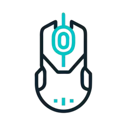 Gaming Mouse SVG Icon
