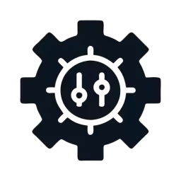 Gear And Slider Icon