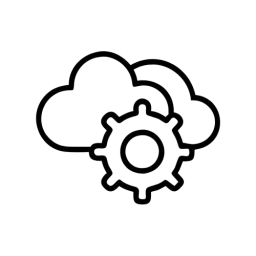 Gear Cloud Icon