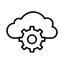 Gear Cloud Vector