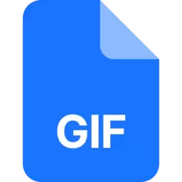 GIF File Format Vector