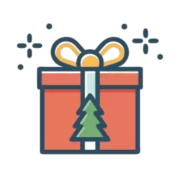Gift Box Free Icon