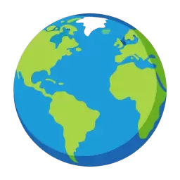 Global Earth Logo Symbol