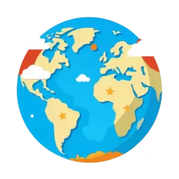 Global Earth Symbol