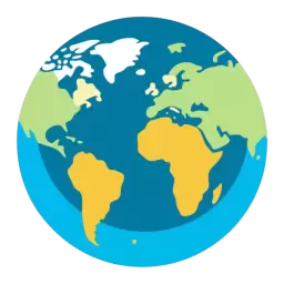 Globe Insignia Icon